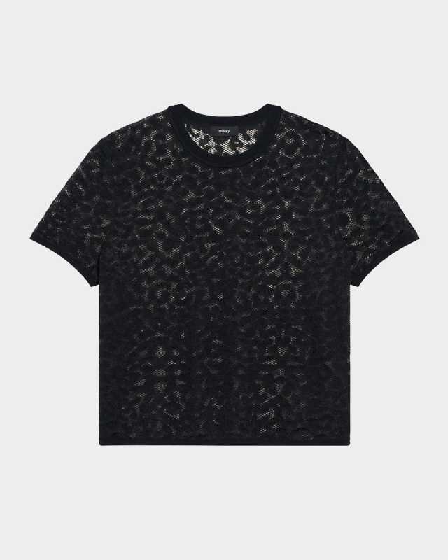 Short-Sleeve Lace T